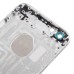 OEM Metal Rear Housing Back Cover with Apple Logo for iPhone 6 4.7 inch - Silver