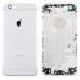 OEM Metal Rear Housing Back Cover with Apple Logo for iPhone 6 4.7 inch - Silver