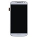 OEM Samsung Galaxy S4 i9500 LCD Display Screen With Touch Screen Digitizer + Charging Port + Middle Frame + Home Button Cable + Signal Line And Other Parts - White