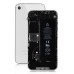 OEM iPhone 4 Back Cover - White / Black