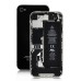 OEM iPhone 4S Back Cover - Black