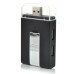 OTG Micro USB 2.0 HUB Combo Card Reader for Smart Phone & Computer  - Black