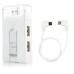 OTG Micro USB 2.0 HUB Combo Card Reader for Smart Phone & Computer  - White