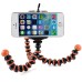 Octopus Flexible Tripod Stand Holder for Smartphone - Orange