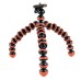 Octopus Flexible Tripod Stand Holder for Smartphone - Orange