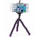 Octopus Flexible Tripod Stand Holder for Smartphone - Purple