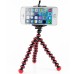 Octopus Flexible Tripod Stand Holder for Smartphone - Red