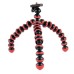 Octopus Flexible Tripod Stand Holder for Smartphone - Red