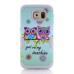 Owl you're my sunshine PC And TPU Protective Hard Back Case Cover for Samsung Galaxy S7 G930 - Grey