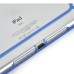 PC And TPU Hybrid Frame Bumper Case for iPad Air iPad 5 - Blue