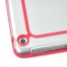 PC And TPU Hybrid Frame Bumper Case for iPad Air iPad 5 - Red