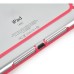 PC And TPU Hybrid Frame Bumper Case for iPad Air iPad 5 - Red