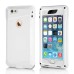 PEPKOO Ultimate Protection Water-Proof Dust - Proof Shock - Proof Aluminum And Silicone Case  For iPhone 6 4.7 inch - White
