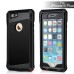 PEPKOO Ultimate Protection Water-Proof Dust - Proof Shock - Proof Aluminum And Silicone Case For iPhone 6 Plus / 6s Plus- Black