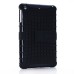 Parallelogram Robot Design Rugged Impact Resistance TPU + PC Hybrid Stand Hard Case For iPad Mini 2 / iPad Mini /iPad Mini 3 - Black