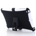 Parallelogram Robot Design Rugged Impact Resistance TPU + PC Hybrid Stand Hard Case For iPad Mini 2 / iPad Mini /iPad Mini 3 - Black / White