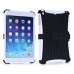 Parallelogram Robot Design Rugged Impact Resistance TPU + PC Hybrid Stand Hard Case For iPad Mini 2 / iPad Mini /iPad Mini 3 - Black / White