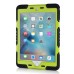 Pepkoo Spider Style 2 in 1 Hybrid  Plastic And Silicone Stand Defender Case With  Screen Film For iPad Mini 4 - Black And Green