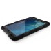 Pepkoo Spider Style 2 in 1 Hybrid  Plastic and Silicone Stand Defender Case with a Screen Film for iPad 2/3/4 - Black