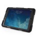 Pepkoo Spider Style 2 in 1 Hybrid  Plastic and Silicone Stand Defender Case with a Screen Film for iPad Mini 1/2/3 - Black