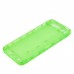 Plastic Back Cover Faceplates with Side Buttons SIM Card Tray for iPhone 5s - Transarent Green