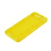 Plastic Back Cover Faceplates with Side Buttons SIM Card Tray for iPhone 5s - Transarent Yellow