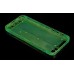 Plastic Back Cover For iPhone 5 - Transparent Green