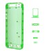 Plastic Back Cover For iPhone 5 - Transparent Green