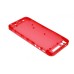 Plastic Back Cover For iPhone 5 - Transparent Red