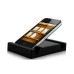 Plastic Dual-purpose Stand For iPhone 4/4S - Black