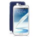 Pleasant Color Glossy Back Cover For Samsung Galaxy Note 2 N7100 - Dark Blue