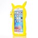 Pokemon Go 3D Pikachu Design Silicone Case Cover With Hang Decoration for iPhone 6 / 6s