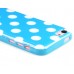 Polka Dots Flexible TPU Jelly Protective Case Cover For Apple iPhone 5C