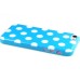 Polka Dots Flexible TPU Jelly Protective Case Cover For Apple iPhone 5C