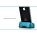 Portable 30-Pin Sync Charger Cradle Dock Station For iPhone 4 / 4S - Blue