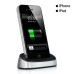 Portable 30-Pin Sync Charger Cradle Dock Station For iPhone 4 / 4S - Silver