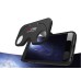 Portable 3D Virtual Reality Glasses Stand Case Cover for iPhone 6/6s Plus - Grey