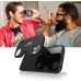 Portable 3D Virtual Reality Glasses Stand Case Cover for iPhone 6/6s Plus - Grey