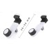 Portable Car Air Vent Mount Holder for Mobile Phone - White