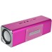 Portable Music Angel Speaker for iPhone iPod Mobile Phone PC U-disk SD (JH-MAUK3) - Magenta