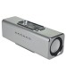 Portable Music Angel Speaker for iPhone iPod Mobile Phone PC U-disk SD (JH-MAUK3) - Silver