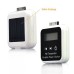 Portable Wireless Solar Power Station FM Transmitter For iPhone iPod - White / Black