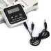 Portable Wireless Solar Power Station FM Transmitter For iPhone iPod - White / Black