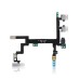 Power Button and Volume Silent Switch Keypad Flex Cable For iPhone 5