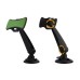 Powerful 360 Degree Rotating Car Holder With Suction Cup For iPhone Samsung GPS Devices - Green