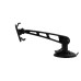 Powerful 360 Degree Rotating Car Holder With Suction Cup For iPhone Samsung GPS Devices - Red