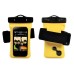 Practical PVC And TPU Waterproof Bag Case For iPhone 5 iPhone 5s - Yellow