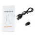 Practical Sport Wireless Bluetooth Headset with Microphone for Smartphones - Black/Silver