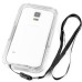 Practical Waterproof Hybrid PC and TPU Case for Samsung Galaxy S5 - White