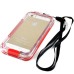 Practical Waterproof Hybrid PC and TPU Case for iPhone 5 iPhone 5S - Red